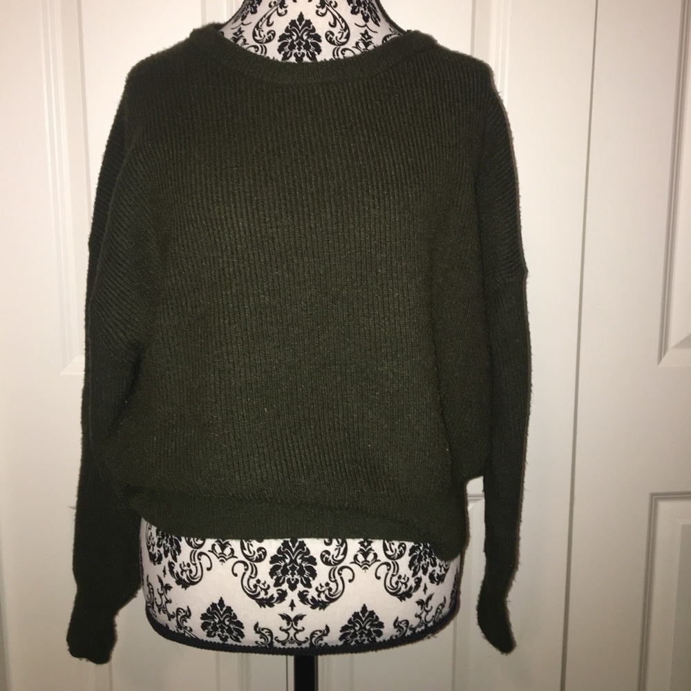Hunter Green Zara Knit Sweater